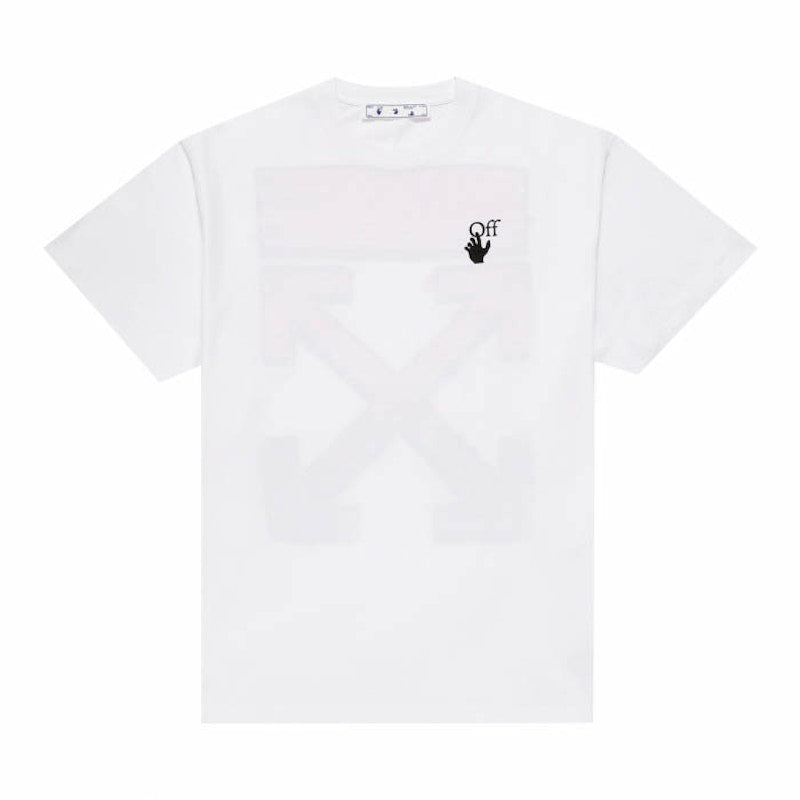 OFF-WHITE Marker S/S Over Tee White/Red