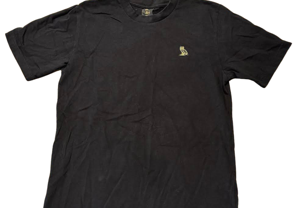 OVO Classic Embroidered Logo T-Shirt Black (Preowned)