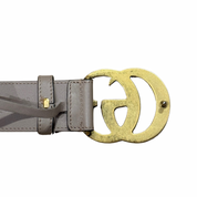 Gucci GG Marmont Leather Belt Neutral (Preowned Size 85/34)