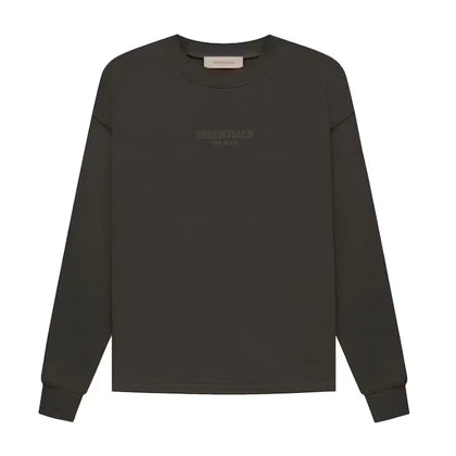 Fear of God Essentials Relaxed Crewneck (FW22) Off Black