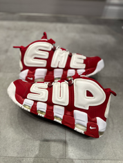 Nike Air More Uptempo Supreme Suptempo Red (Preowned)