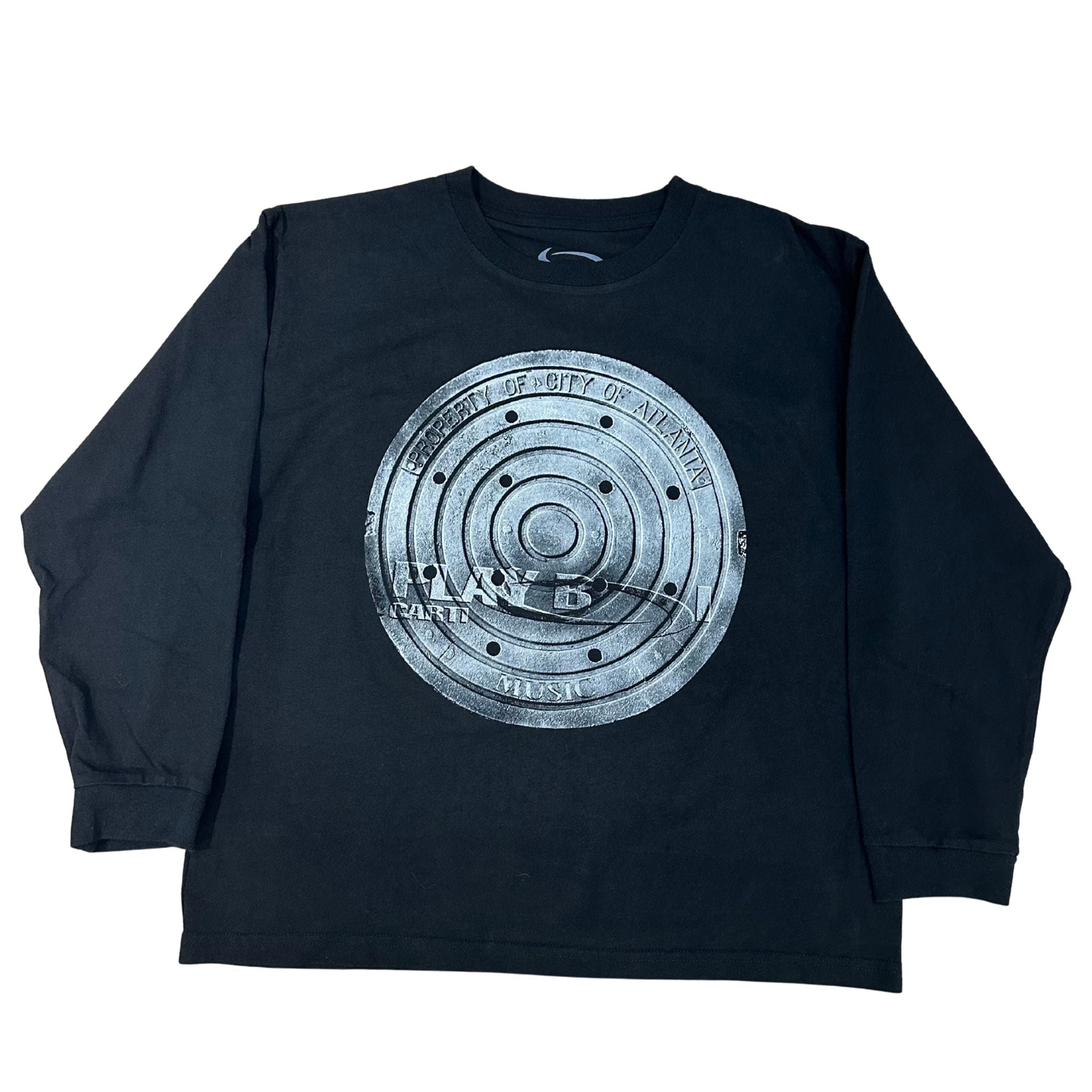 Playboi Carti Manhole Cover Long Sleeve Tee Black, brand new, size S – photo 1 of 2