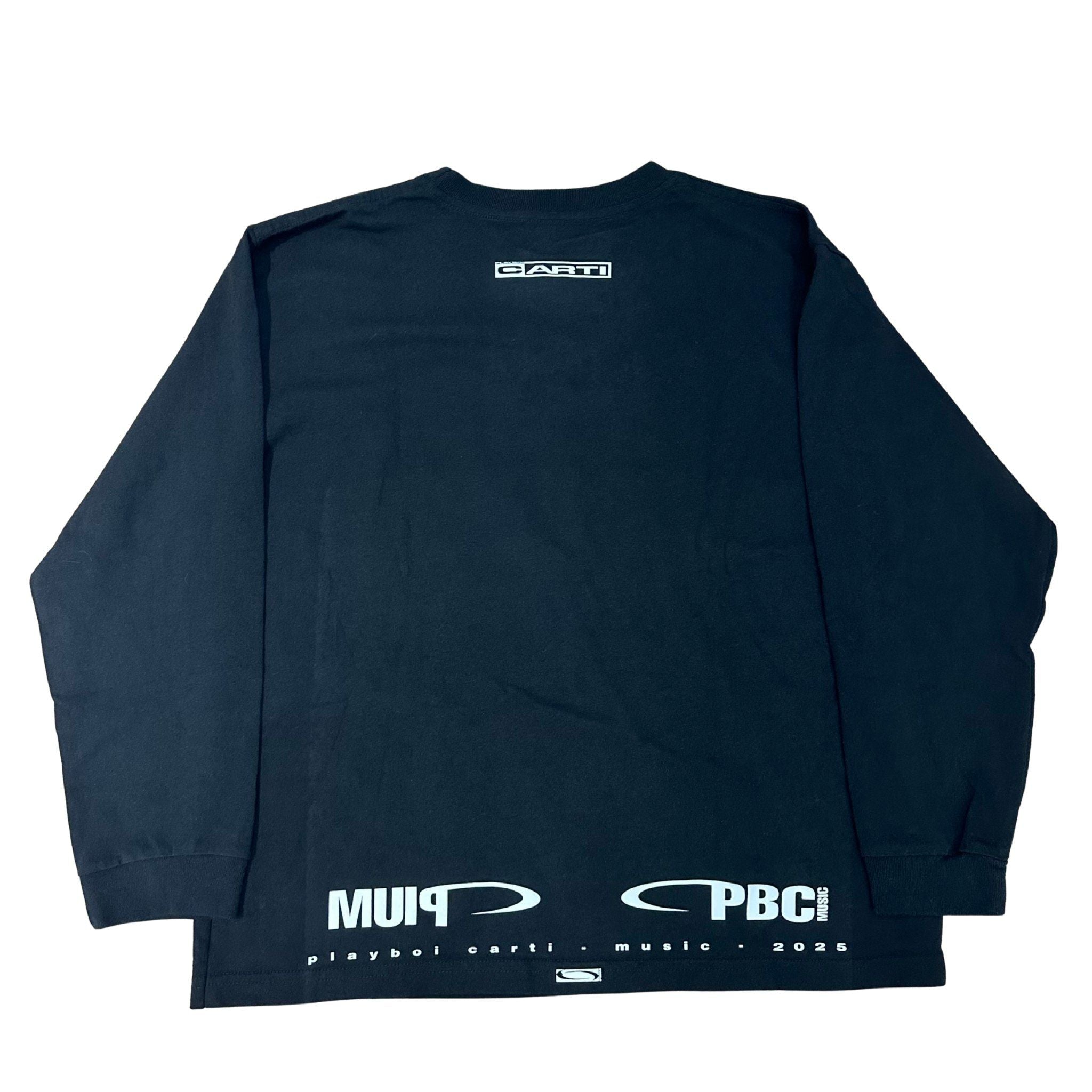 Playboi Carti Manhole Cover Long Sleeve Tee Black, brand new, size S – photo 2 of 2