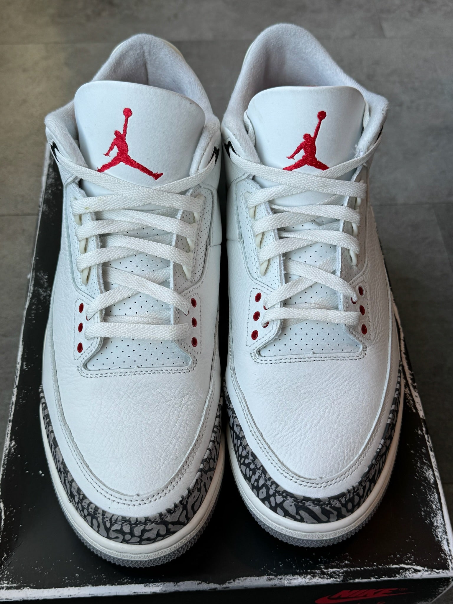 Jordan 3 Retro White Cement Reimagined (Preowned Size 12)