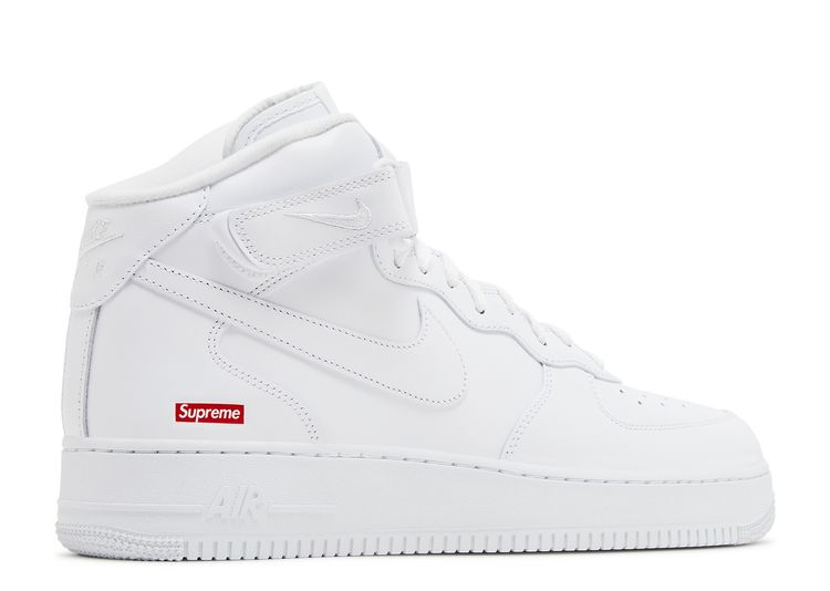 Nike Air Force 1 Mid Supreme White