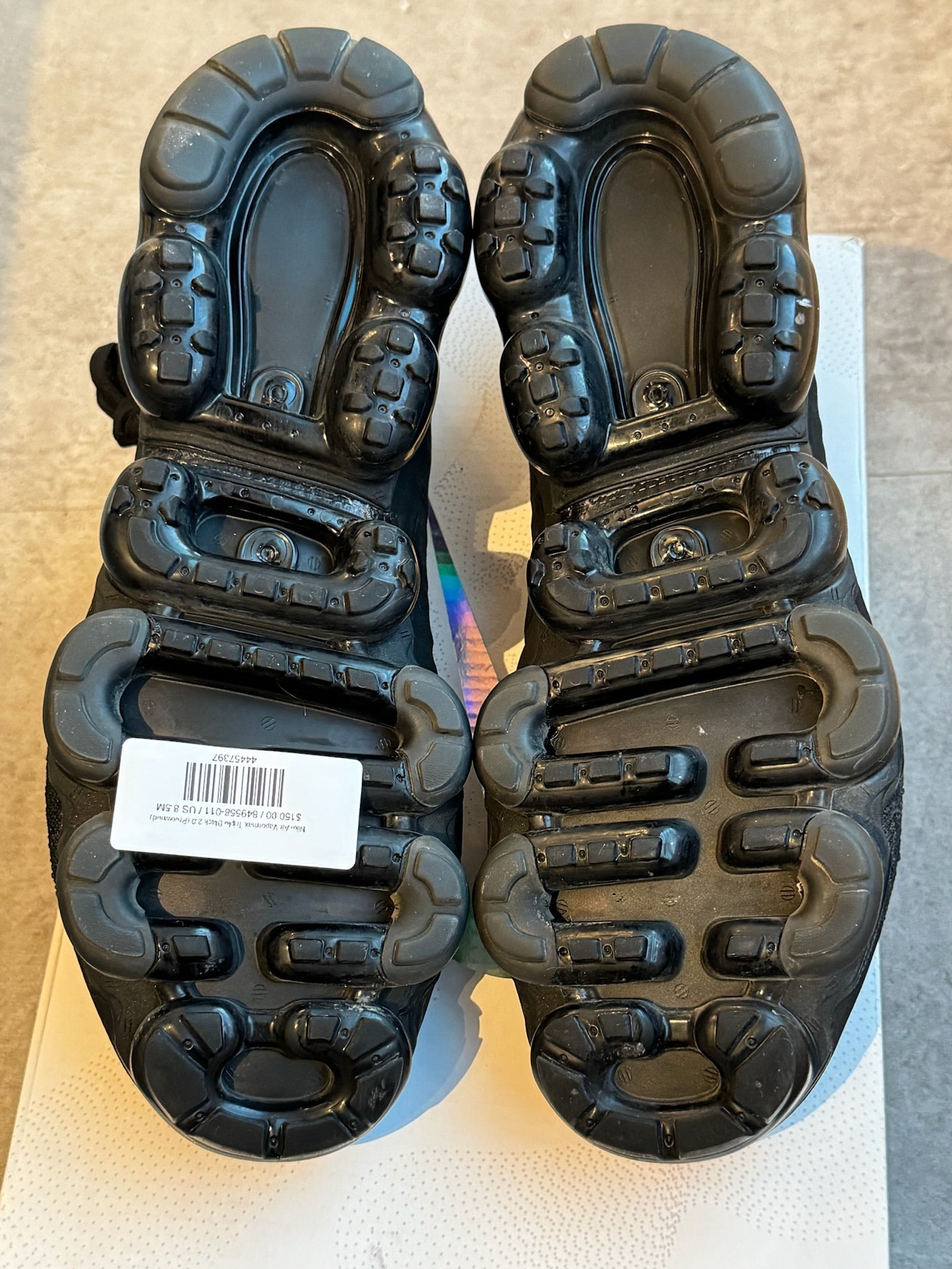 Nike Air Vapormax Triple Black 2.0 (Preowned)