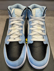 Jordan 1 Mid Ice Blue (2022) (GS) (Preowned)