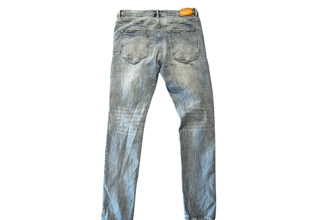 Purple Brand Style P002 Ripped Light Wash Jeans (Preowned)