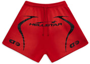 Hellstar Warm Up Shorts Red