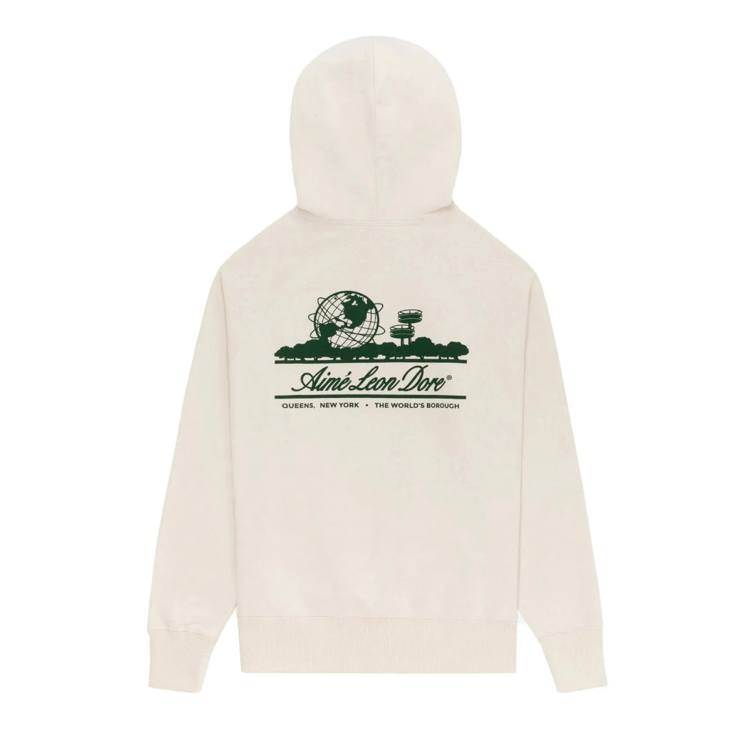 Aime Leon Dore Unisphere Hoodie Cream