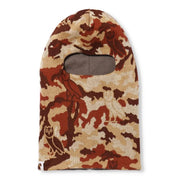 Bape X Ovo Woodland Camo Shark Reversible Balaclava Grey