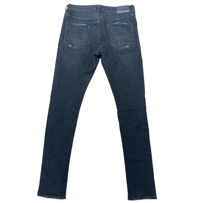 Purple Brand P001 Black Overspray Jeans, pre-owned, size 30 – photo 2 of 2