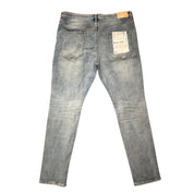 PURPLE BRAND P002 Light Indigo Blowout Jeans, pre-owned, size 40 – photo 2 of 2