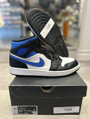 Jordan 1 Mid White Racer Blue (Preowned Size 10.5)