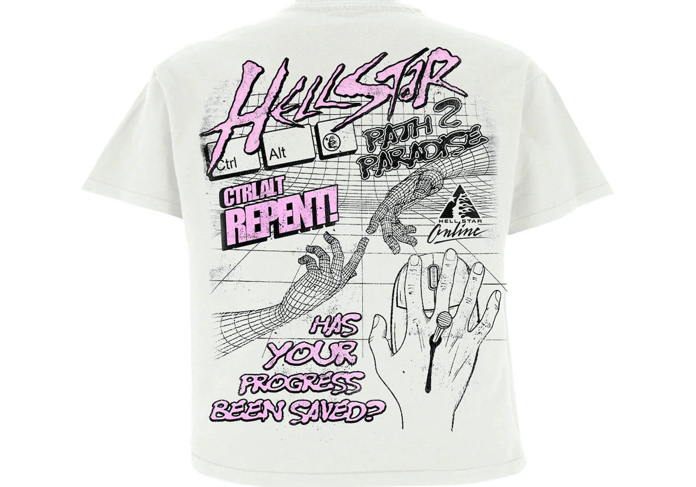 Hellstar Online T-Shirt White