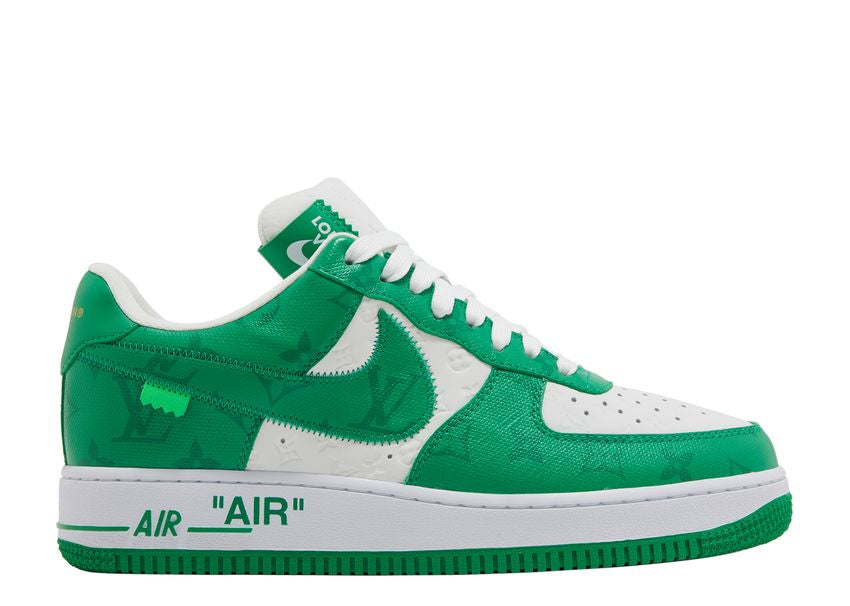 Louis Vuitton Nike Air Force 1 Low By Virgil Abloh White Green