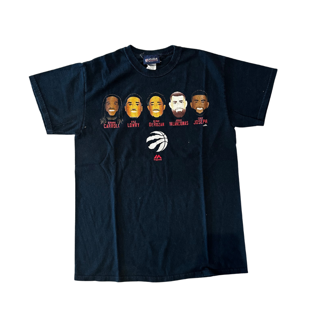 NBA Exclusive Majestic Toronto Raptors Starting Lineup Tee (Preowned)