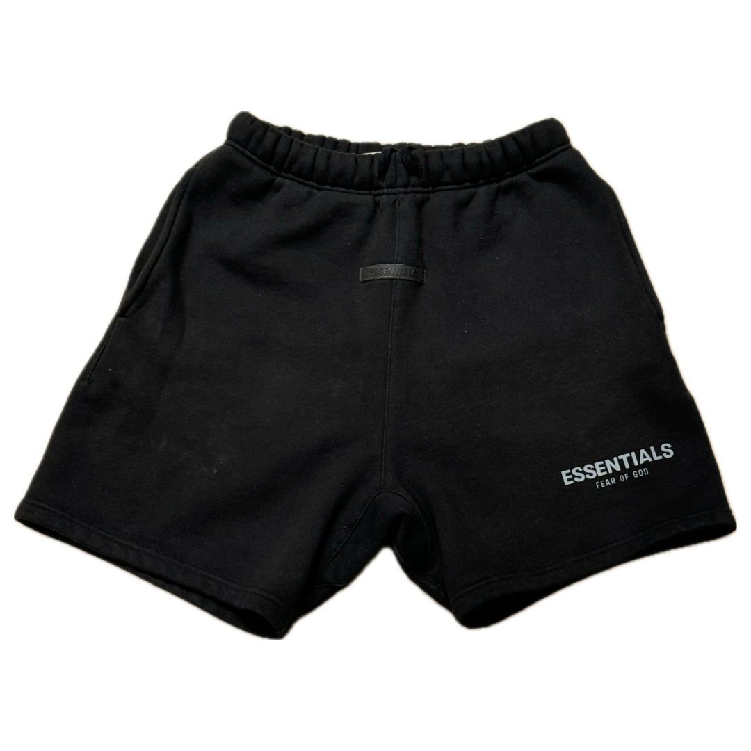 Fear of God Essentials Shorts (SS21) Black/Stretch Limo (Preowned)