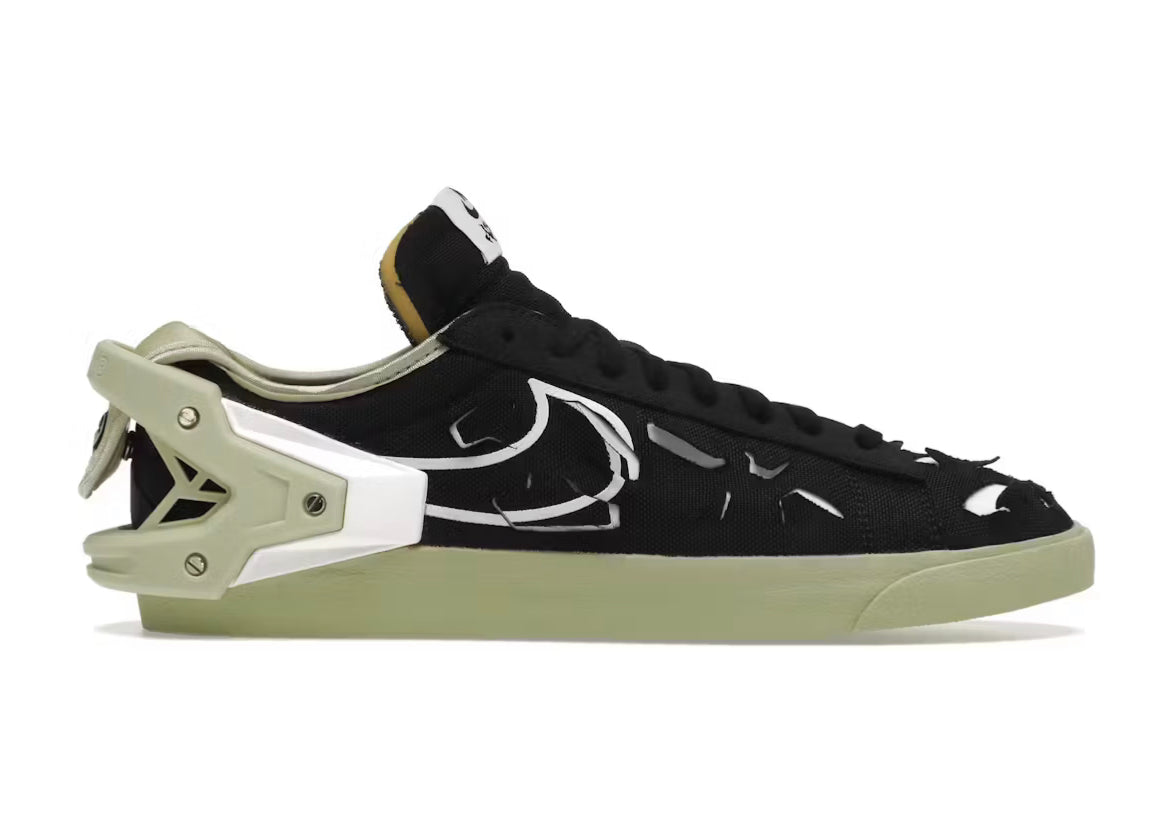 Nike Blazer Low Acronym Black Olive Aura