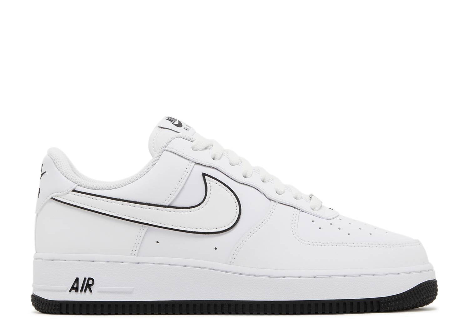 Nike Air Force 1 Low '07 White Black Outline Swoosh