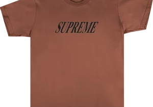 Supreme Slapshot Tee Brown