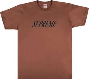 Supreme Slapshot Tee Brown