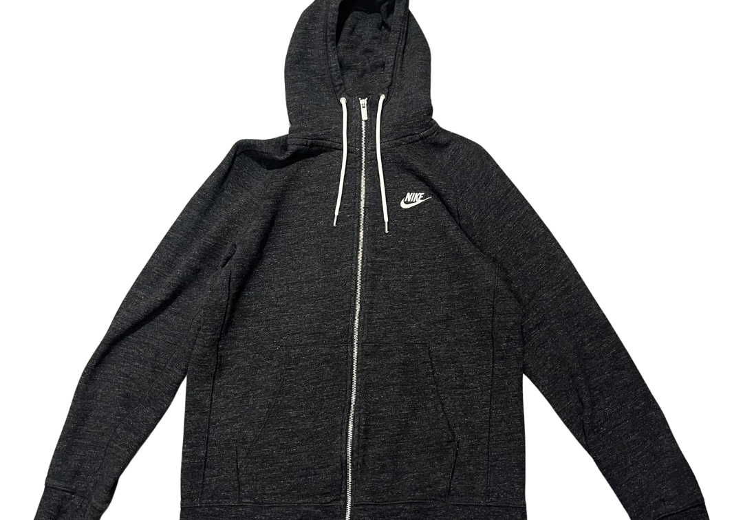 Nike Sportswear Legacy Full-Zip Hoodie Black Heather