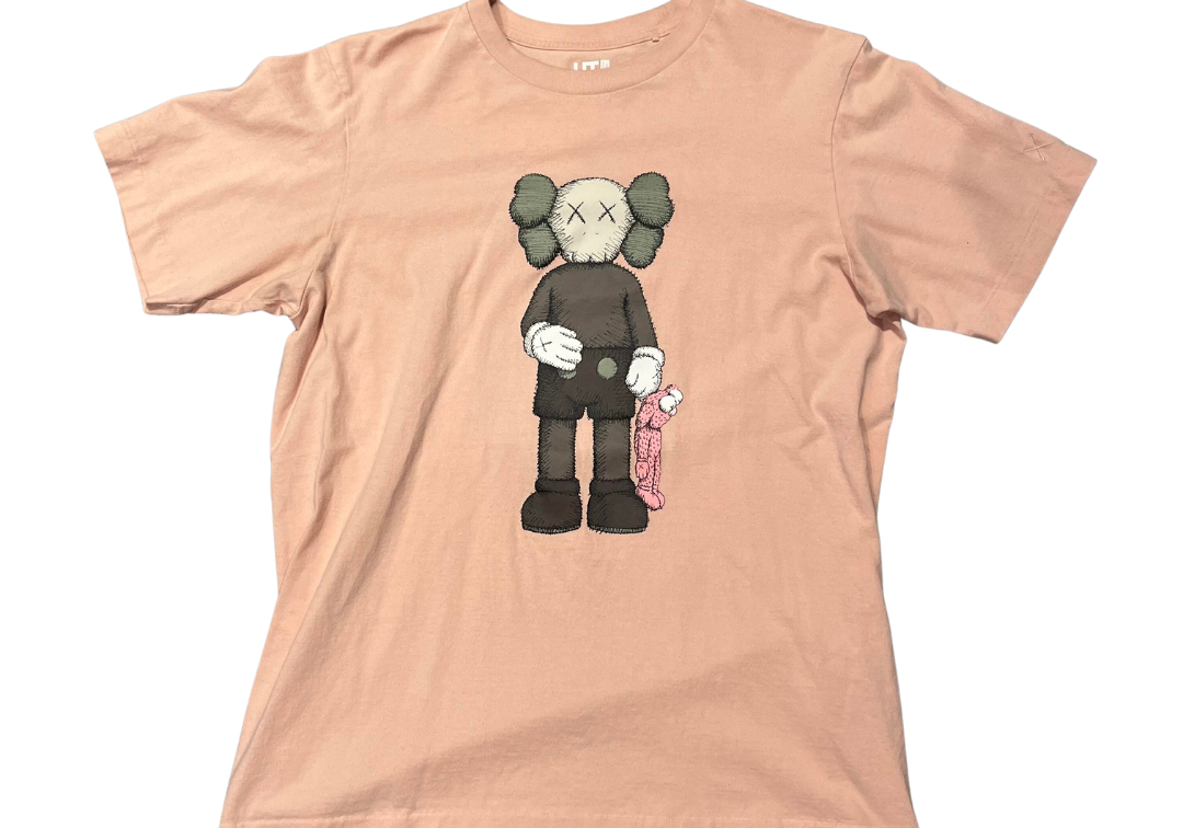 Kaws X Uniqlo Companion Tee (US Sizing) Pink (Preowned)