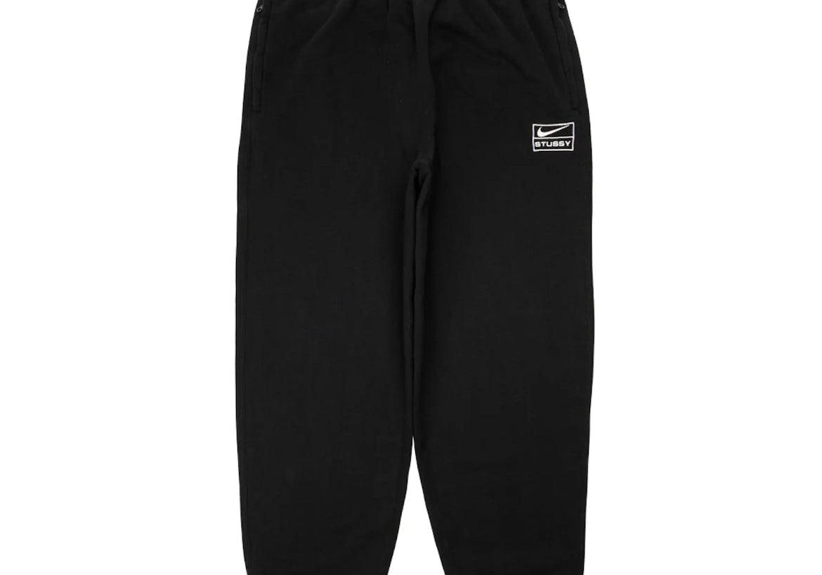 Nike X Stussy Fleece Sweatpants Washed Black