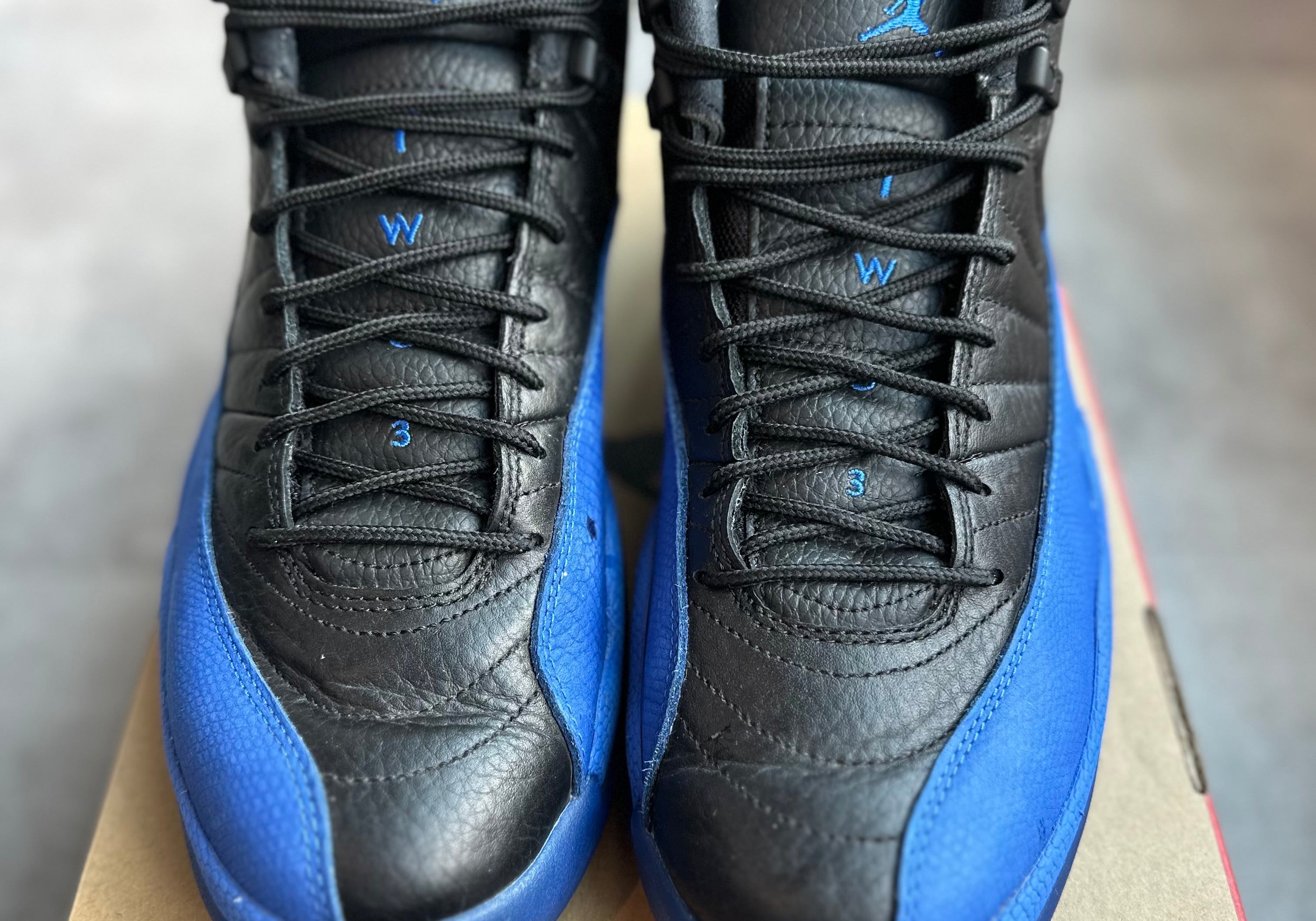 Jordan 12 Retro Black Game Royal (Preowned)