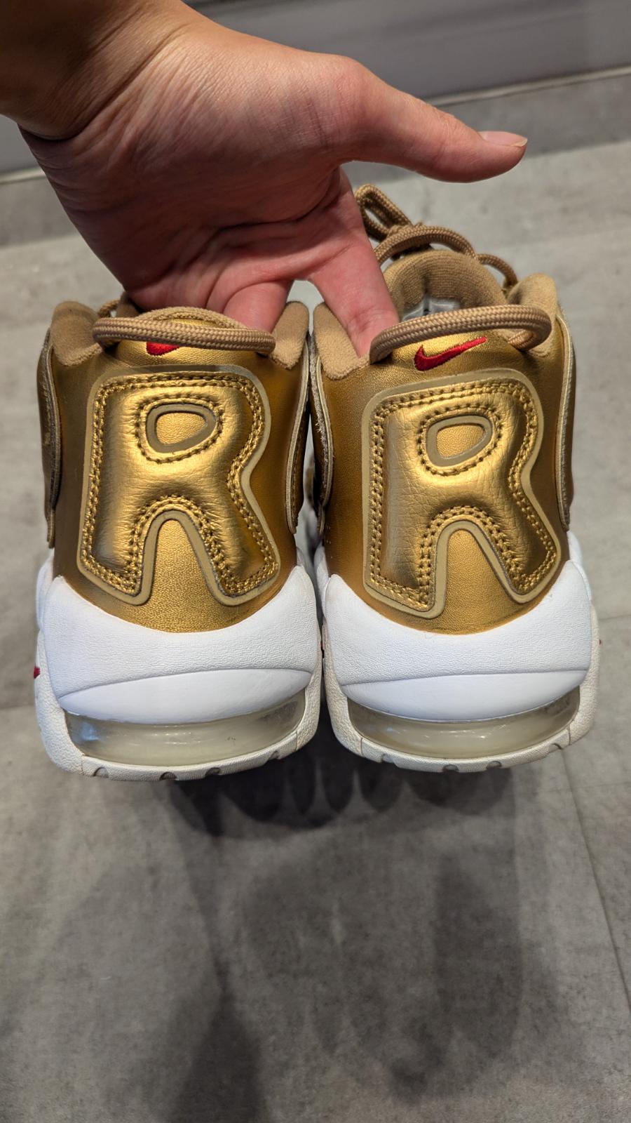 Nike Air More Uptempo Supreme Suptempo Gold (Preowned)