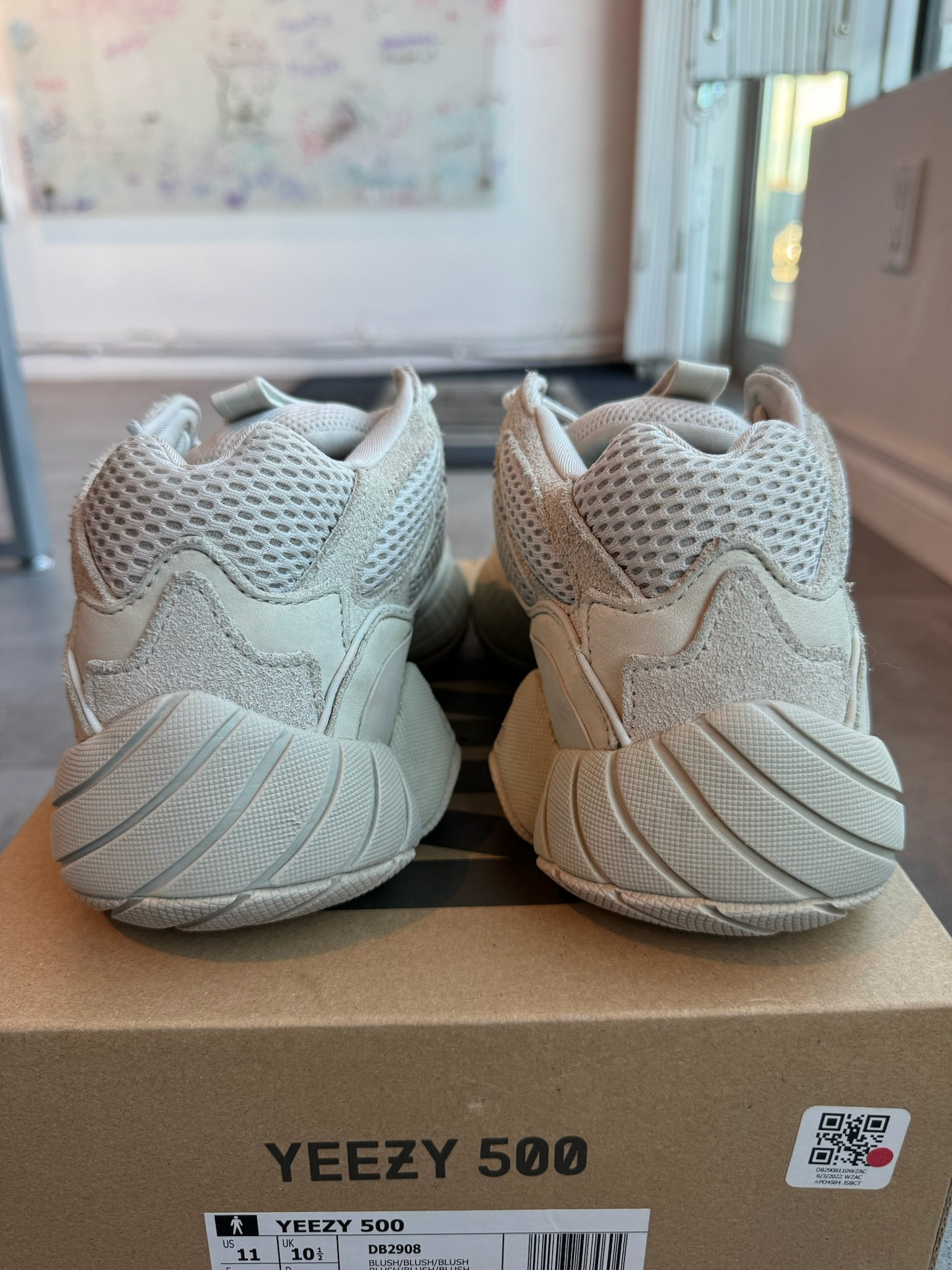 Adidas Yeezy 500 Blush (Preowned Size 11)