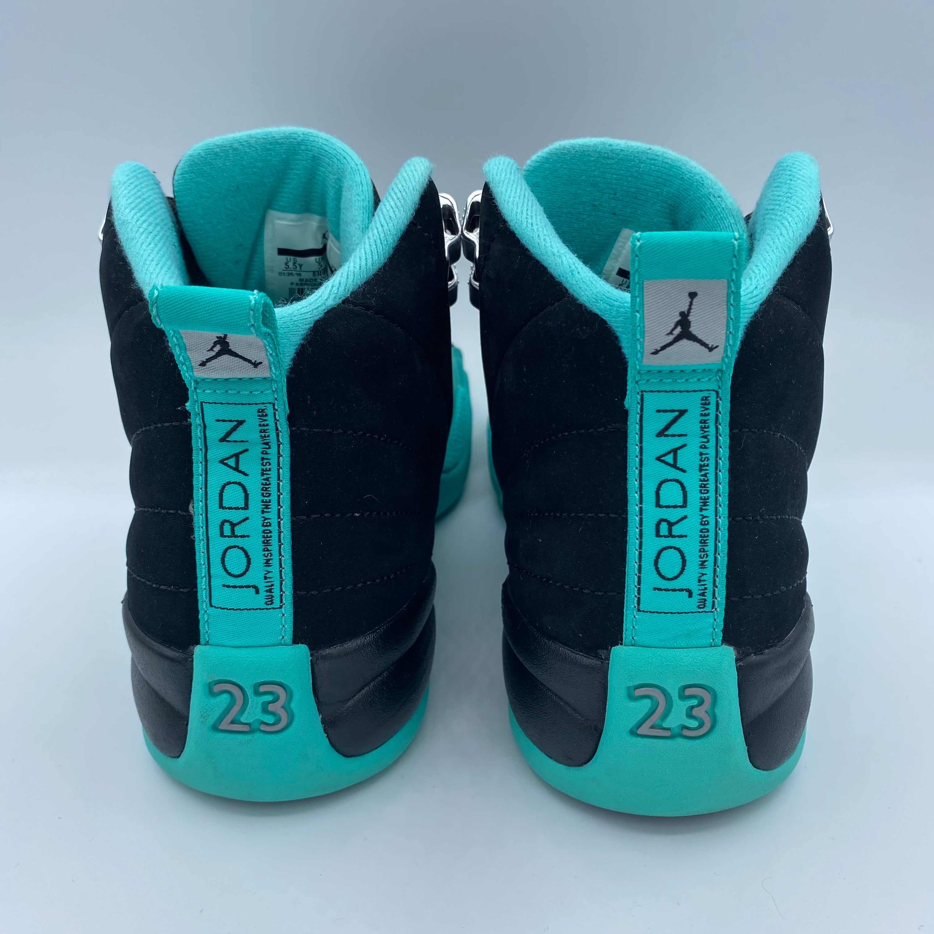 Jordan 12 Retro Hyper Jade GS (Preowned)