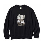 Kaws X Uniqlo Longsleeve Sweatshirt Black