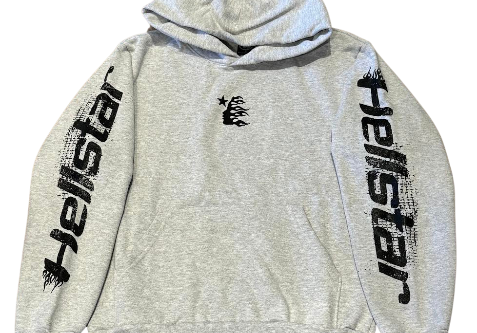 Hellstar Studios Speed Hoodie Ash Heather (OVERSEAS EXCLUSIVE)