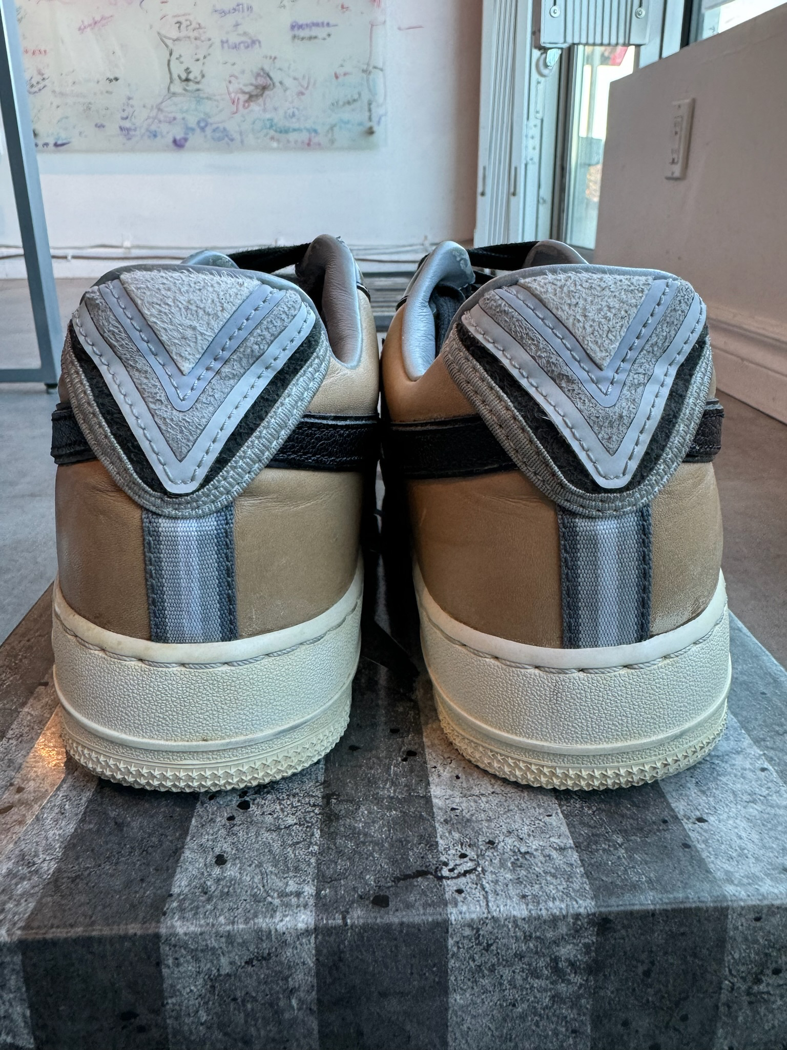 Nike Air Force 1 Low Tisci Tan (Preowned Size 10)