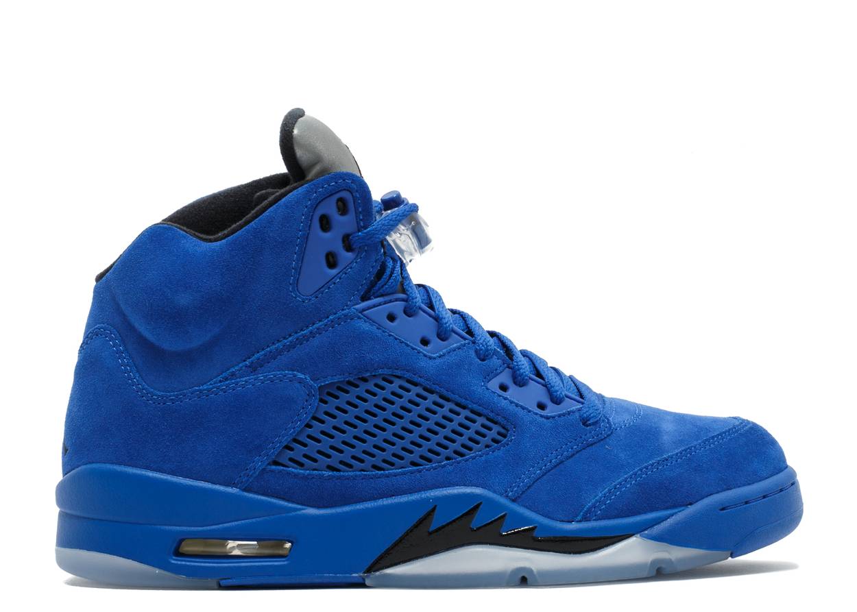 Jordan 5 Retro Blue Suede