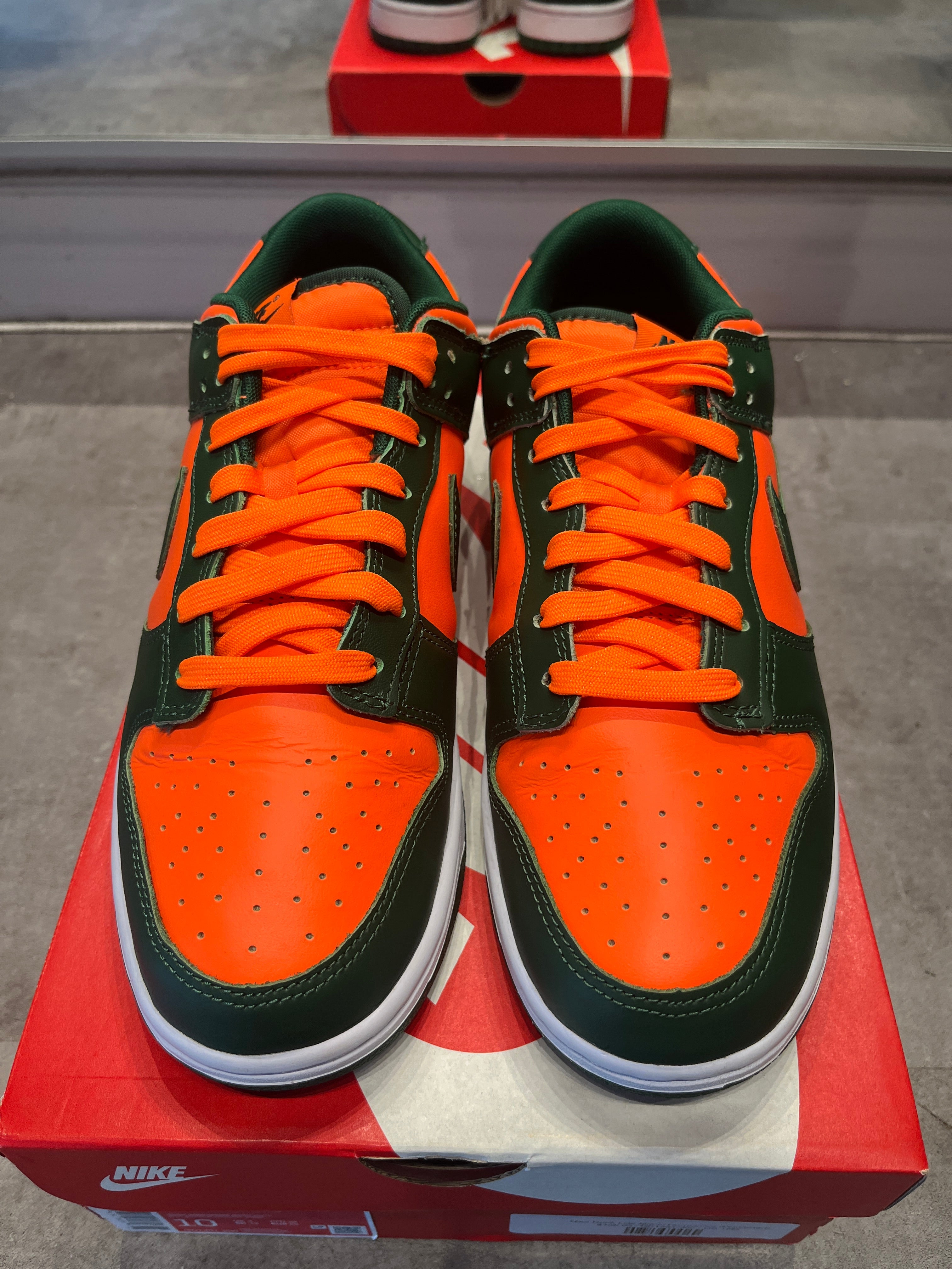 Nike Dunk Low Miami Hurricanes (Preowned)