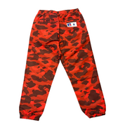 Bape A Bathing Ape X Russell Athletic Color Camo Track Pants