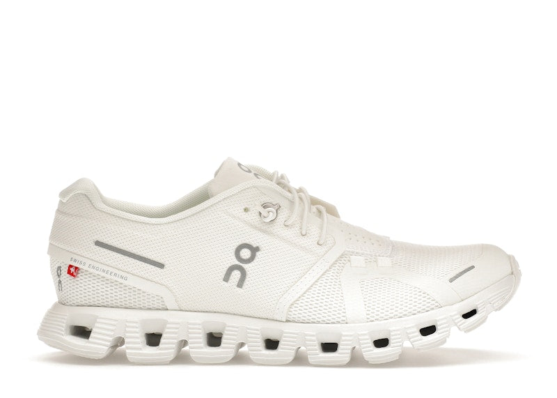 On Running Cloud 5 Undyed-White (Women's)