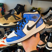 Jordan 1 Mid Signal Blue GS (Preowned)