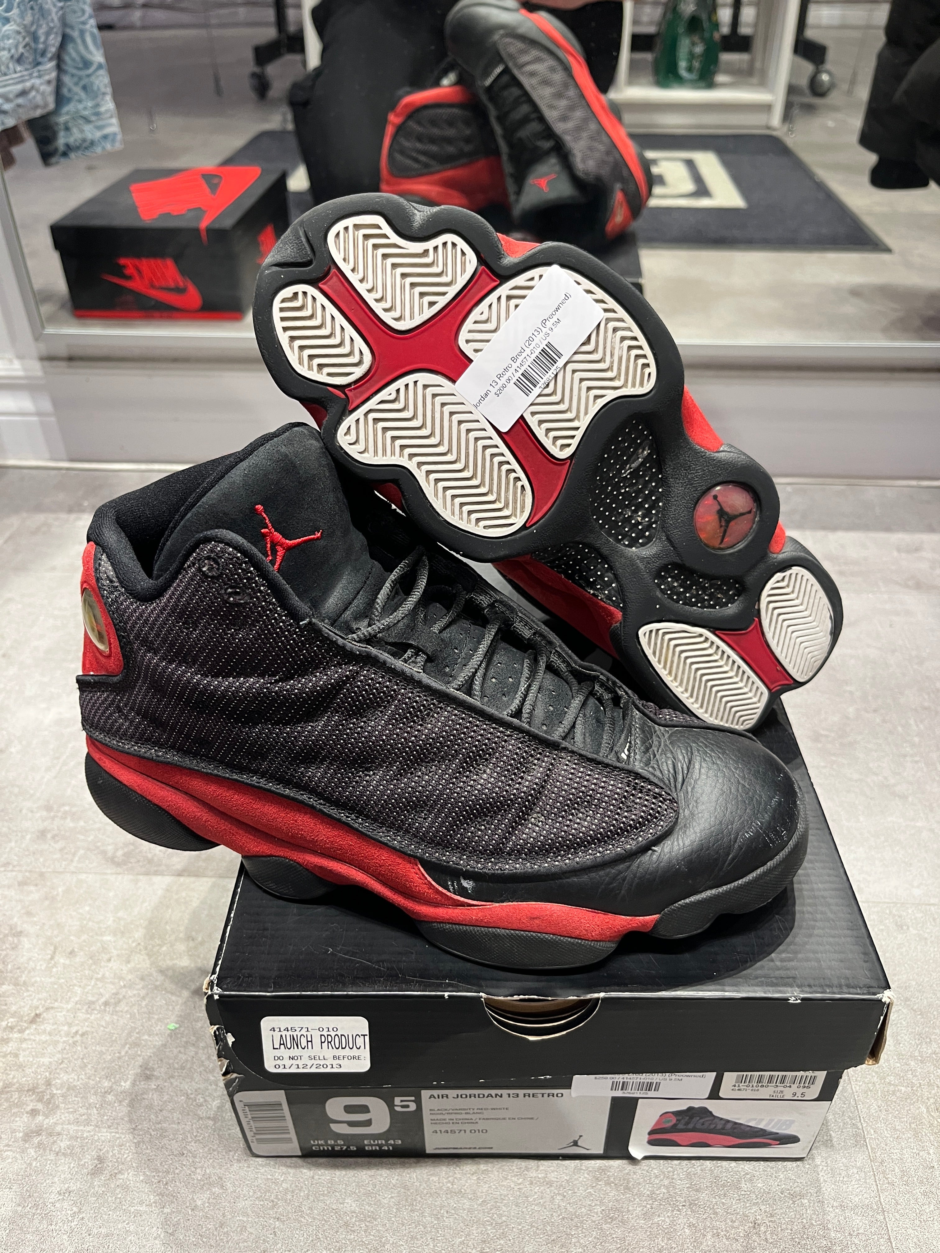 Jordan 13 Retro Bred (2013) (Preowned)