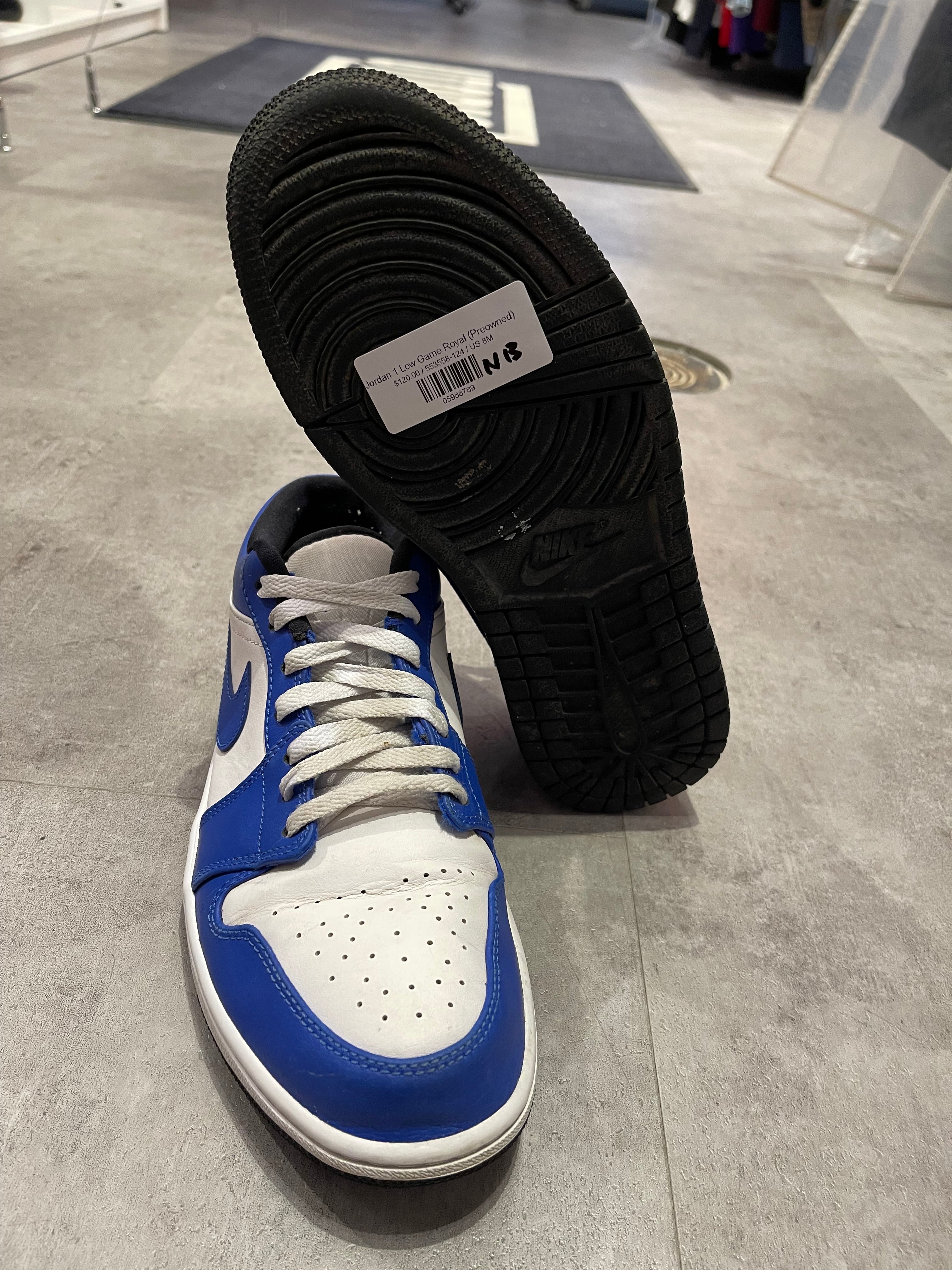 Jordan 1 Low Game Royal (Preowned)