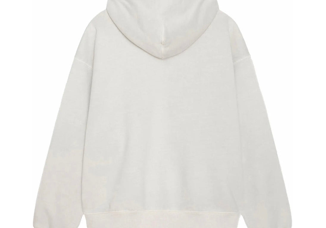 Nike X Stussy Pigment Dyed Fleece Zip Hoodie Light Bone (SS24)