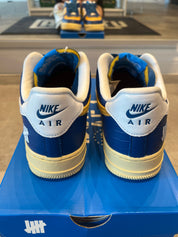 Nike Air Force 1 Low Undefeated On It Blue Yellow Croc (Preowned)