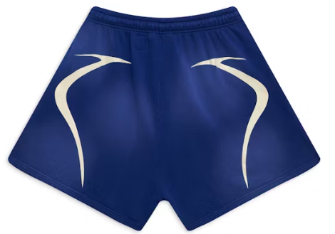 Hellstar Warm Up Shorts Blue