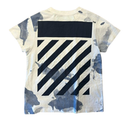 Off-White Blue Watercolor T-Shirt White (Preowned)