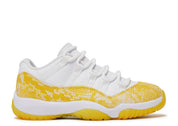 Jordan 11 Retro Low Yellow Snakeskin (W) (Preowned)