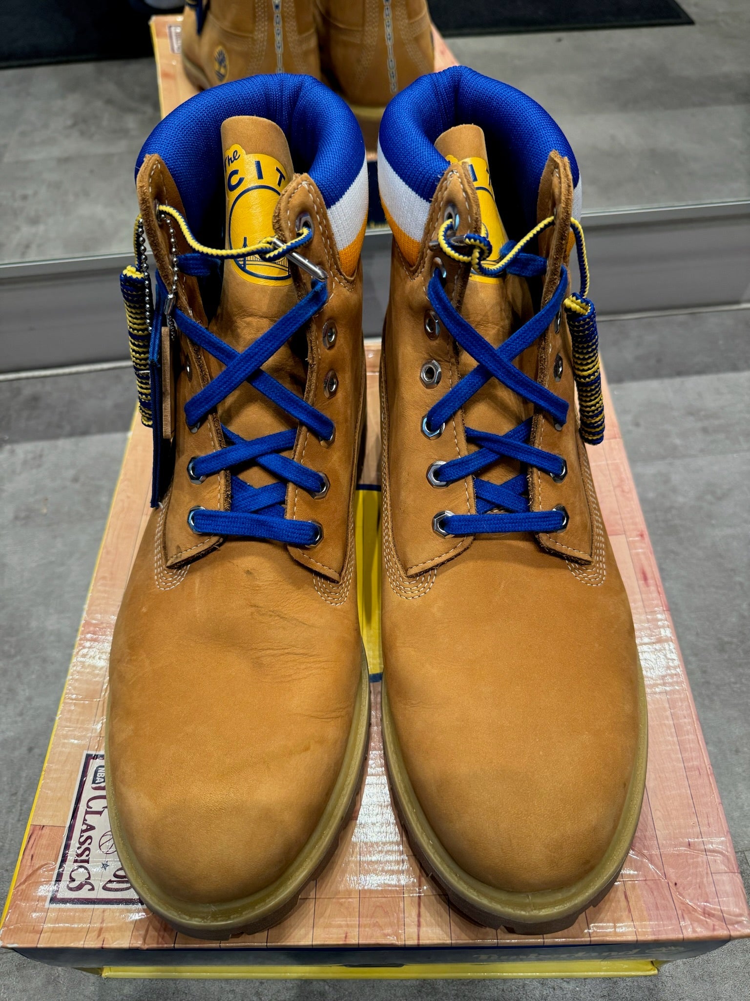 Timberland 6" Boot Mitchell & Ness x NBA Golden State Warriors (Preowned)