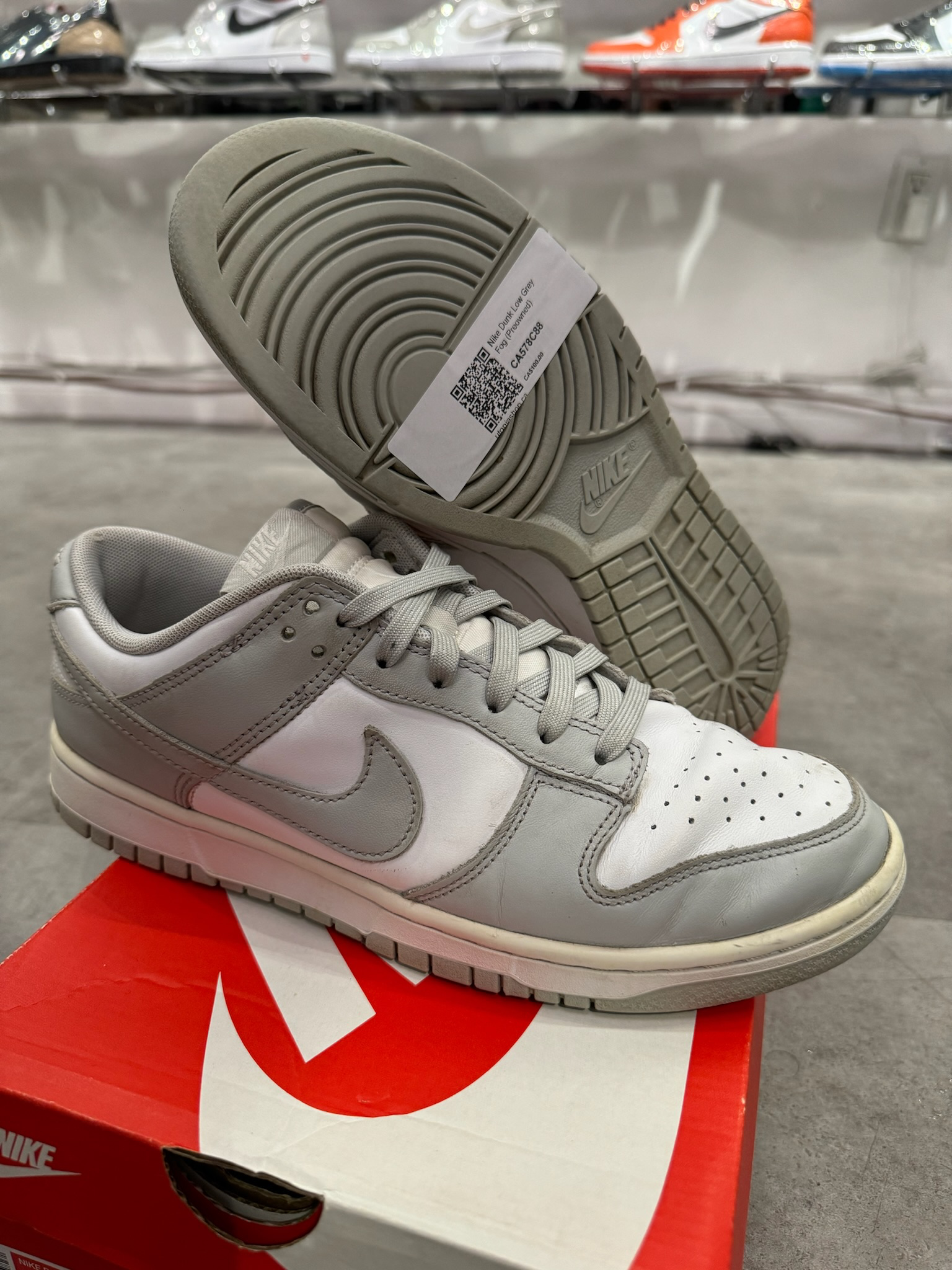 Nike Dunk Low Grey Fog (Preowned)